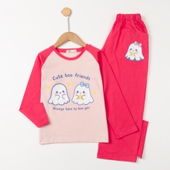Bộ cotton trẻ em - bé gái ĐG001 8/14