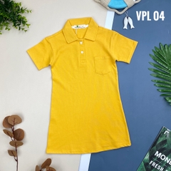 Váy Polo BG ngắn tay 1 túi 10/16