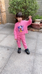 Bộ BG nỉ mũ Mickey 3/10