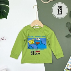 Áo bé trai cotton thu đông nhiều màu size đại 8/16