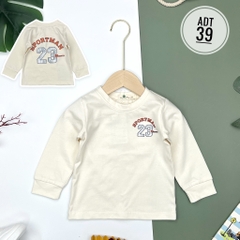 Áo bé trai cotton thu đông nhiều màu size đại 8/16