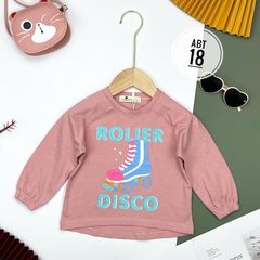 Áo bé gái thu đông chun tay 8/16T