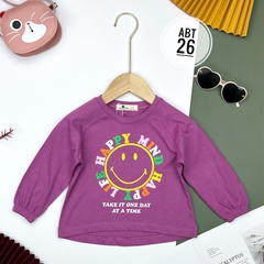 Áo bé gái thu đông chun tay 8/16T