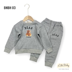 BNBH- Bộ nỉ da cá BT, BG in gấu 2/8