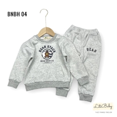 BNBH- Bộ nỉ da cá BT, BG in gấu 2/8