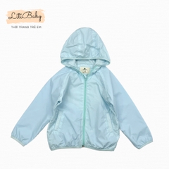 Áo gió trơn Bé trai, bé gái chun kẹp size 2/7 tuổi