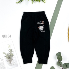 Quần dài bé trai cotton 4 chiều  vải dày  1/5T