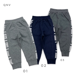 Quần nỉ da cá phối sườn 1/7