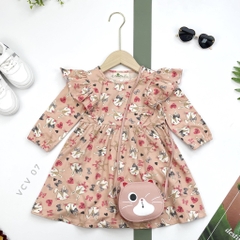 VCV- Váy cotton thu đông 4 chiều 2/8 x22