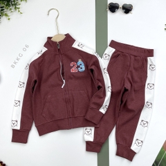 BNBO-Bộ nỉ bogen in số 23 kéo khóa 2/7