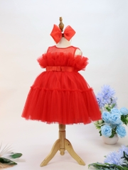 Váy công chúa đai ngực, cổ ngọc trai 2/9