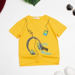 ABT01-Áo cotton ngắn tay Bé trai size nhí 1/7