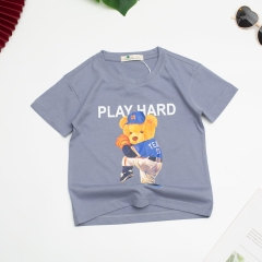 ABT01-Áo cotton ngắn tay Bé trai size nhí 1/7