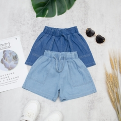 Quần jean BG bò mềm có nơ 3/8