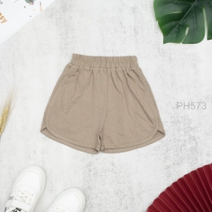 Quần legging BG đùi cotton trơn lé 9/14
