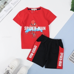 Bộ Bé trai ngắn tay người nhện 2/8( lô 2)