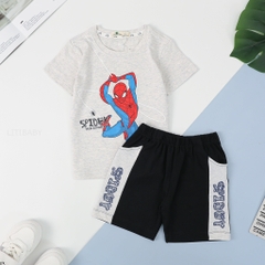 Bộ Bé trai ngắn tay người nhện 2/8( lô 2)