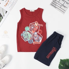 Bộ Bé trai sát nách Litibaby in hình 6/14T