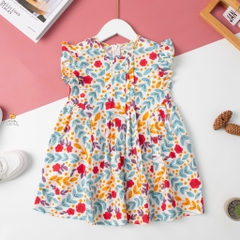 H539 Váy cotton trẻ em - V02 2/12