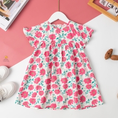 H539 Váy cotton trẻ em - V02 2/12