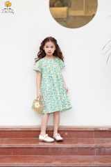 H539 Váy cotton trẻ em - V02 2/12
