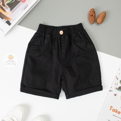 Quần vải dài kẻ caro BG, BT sooc kaki 2 túi giả 6/16