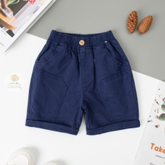 Quần vải dài kẻ caro BG, BT sooc kaki 2 túi giả 6/16