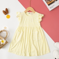 Váy cotton viền tay 2 túi trước 2/10