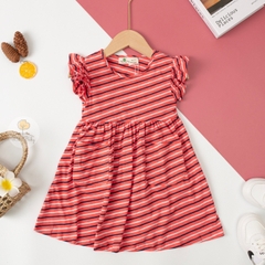 Váy cotton viền tay 2 túi trước 2/10