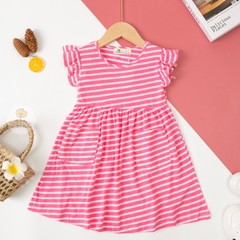 Váy cotton viền tay 2 túi trước 2/10