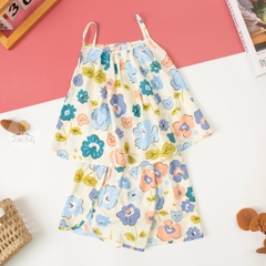 Bộ lanh Bé gái 2 dây size 2/7 tuổi