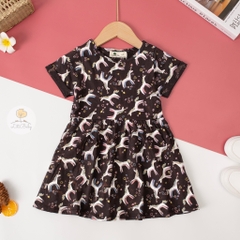 Váy cotton 4 chiều 2/12 họa tiết