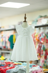 Váy cotton trẻ em phồng 2 lớp tay cánh tiên 2/10