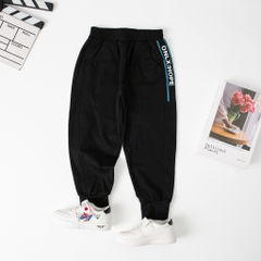 Quần Bé trai thu đông bo gấu vải umi  size 6/16 tuổi