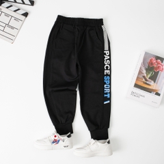 Quần Bé trai thu đông bo gấu vải umi  size 6/16 tuổi
