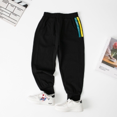 Quần Bé trai thu đông bo gấu vải umi  size 6/16 tuổi