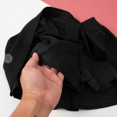 Chân váy Umi xếp ly gắn nơ size 4/10 tuổi