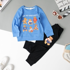 Bộ Bé trai thu đông 2 chiều Litibaby size 2/8 tuổi
