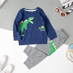 Bộ Bé trai thu đông 2 chiều Litibaby size 2/8 tuổi