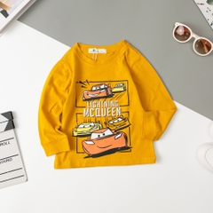 Áo Bé trai thu đông 2 chiều in hình size 1/8 tuổi