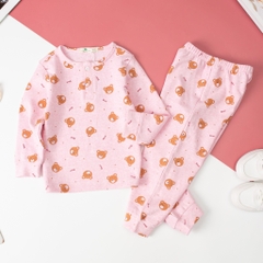 Bộ cotton Hàn Quốc vải dày 4/8