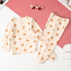 Bộ cotton Hàn Quốc vải dày 4/8