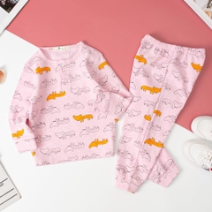 Bộ cotton Hàn Quốc vải dày 4/8