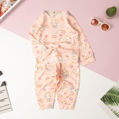 Bộ thun cotton thu đông size 1/5 tuổi