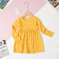 Váy Bé gái cotton thu đông 2/12 tuổi