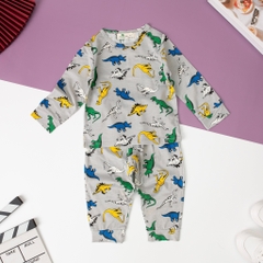 Bộ thun cotton thu đông size 1/5 tuổi