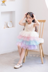Váy công chúa voan 4 tầng size 2/8 tuổi