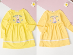 Váy thu đông cotton 2 chiều sọc  2/12