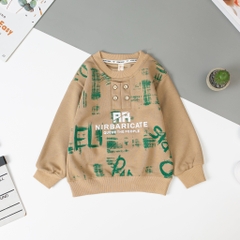 Áo thời trang trẻ em 2/6- nỉ cổ tròn