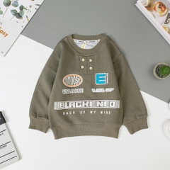 Áo thời trang trẻ em 2/6- nỉ cổ tròn